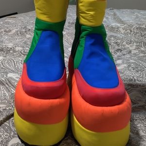 Sweet retreat puff platform boot .